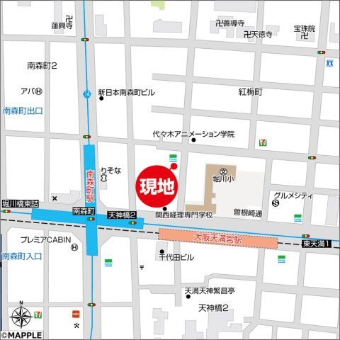 Metrosa南森町の間取り