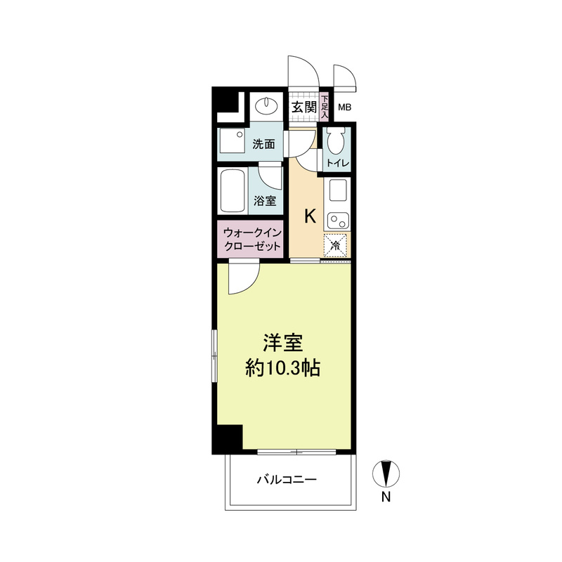 フレンシアノイエ内本町の間取り