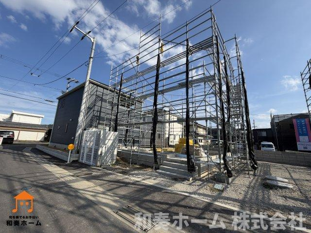 クレイドルガーデン石井町石井第2の前面道路含む現地写真
