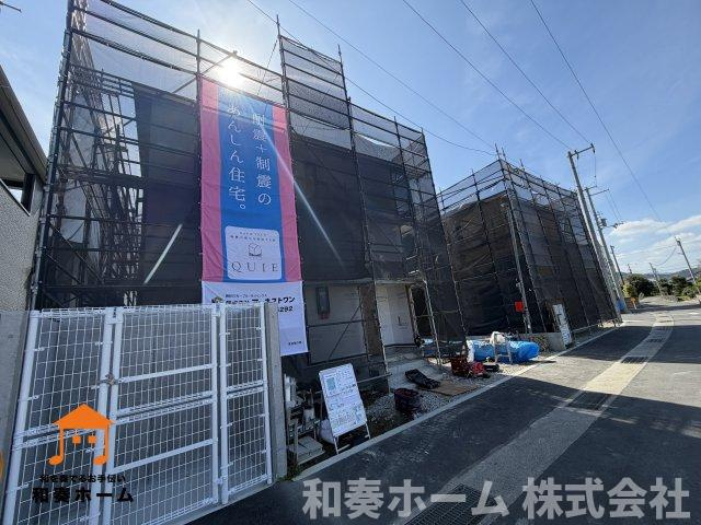 クレイドルガーデン石井町石井第2の前面道路含む現地写真