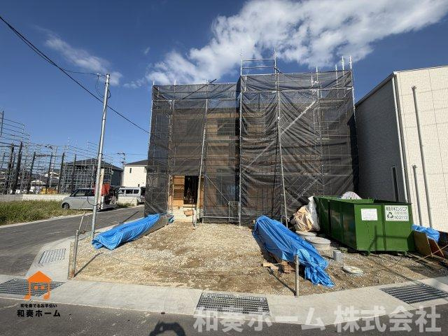 クレイドルガーデン石井町石井第2の前面道路含む現地写真