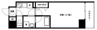 【間取り】 | ニュー・ビジョン東向島 | 間取りです。