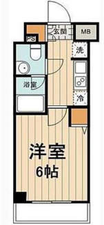 【間取り】 | グラントゥルース門前仲町 | 間取りです。