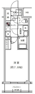 【間取り】 | ライジングプレイス西浅草 | 間取りです。