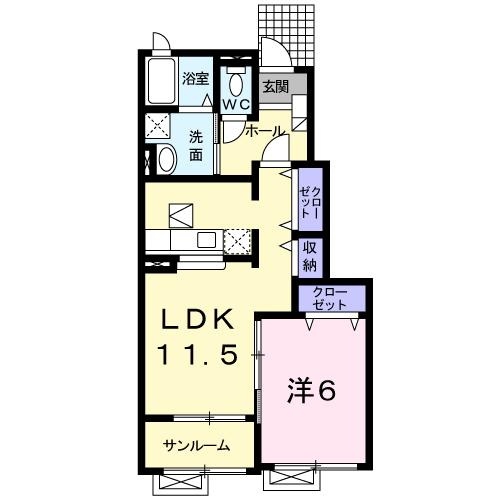 エアリーⅡの間取り