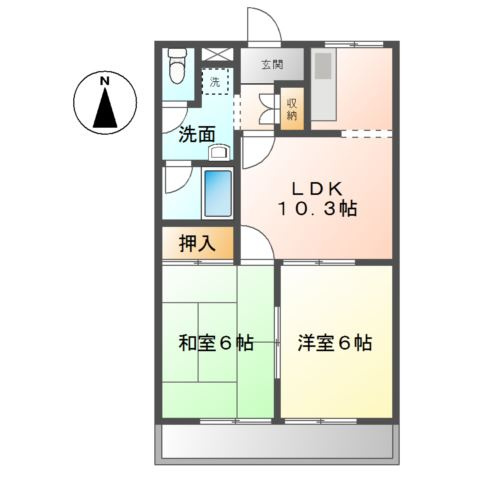 エクセル三春の間取り