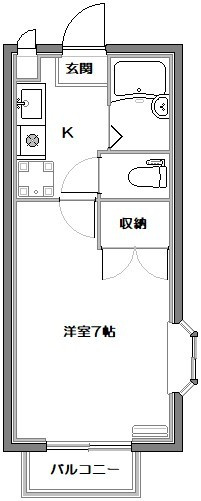 フローレンス上井草の間取り