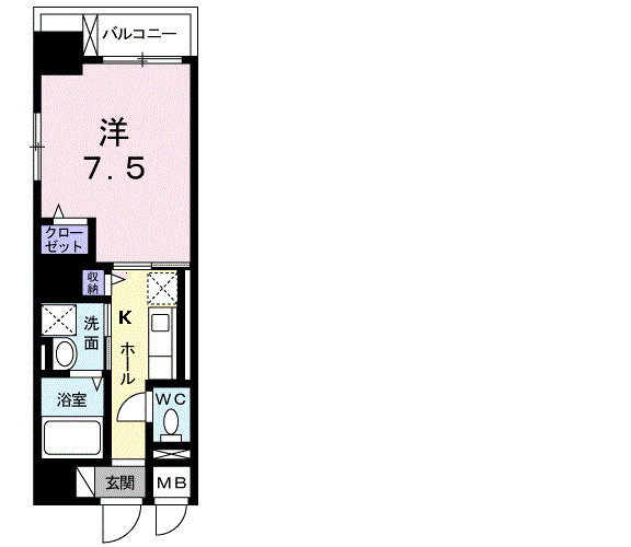エ　クールの間取り