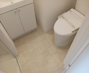 新品家具付きマンション上大崎15(KaGood東京)のトイレ