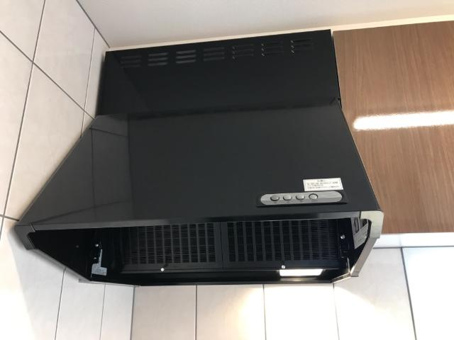 ステビアハウスＡのキッチン|レンジフード