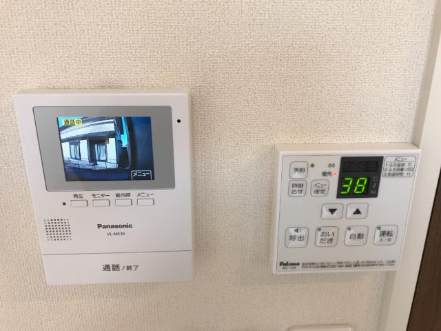 ステビアハウスＡの内装|カメラ付インターホン