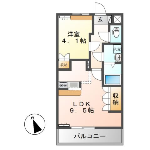 グラディオラスガーデンの間取り