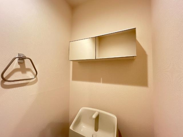 コンフォートレジデンスⅡのトイレ|トイレ収納