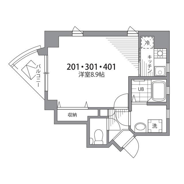 グランベネフィス巣鴨の間取り|間取り図