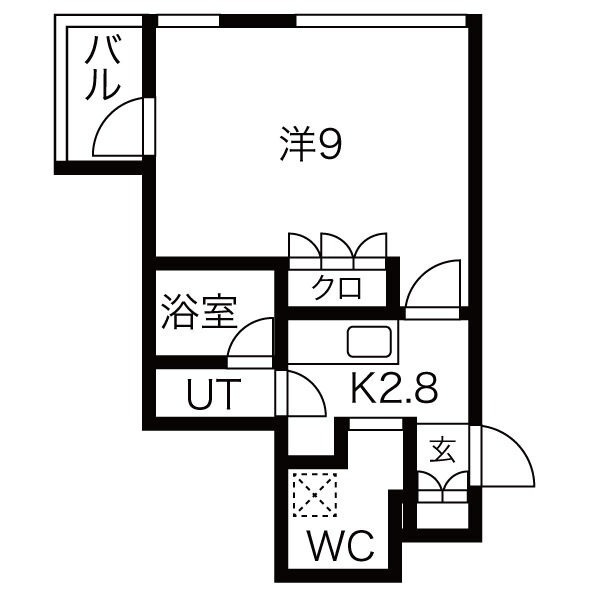 ビアティチュードの間取り