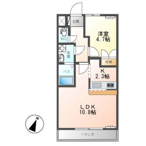 サン・クレストの間取り