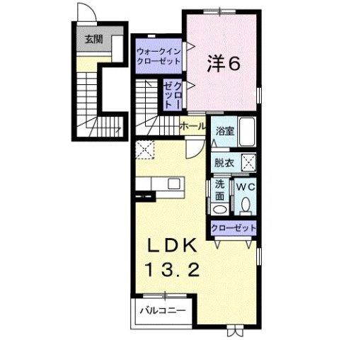 【間取り】 | クレイン　ファミリアⅡ