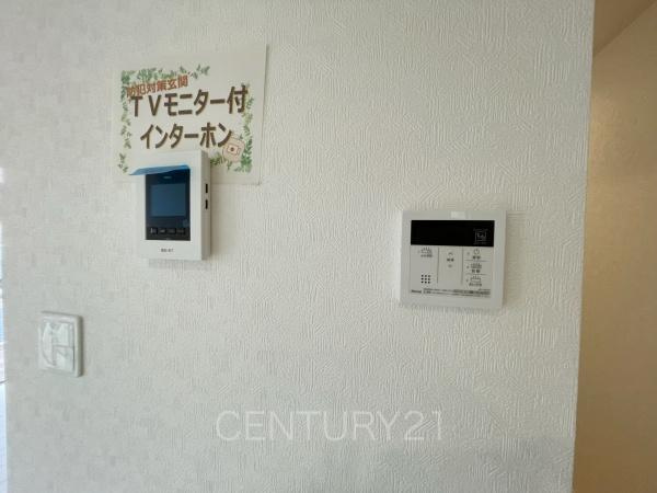クレイドルガーデン前橋市青柳町第２８　４号棟のその他|テレビモニターホン・給湯器