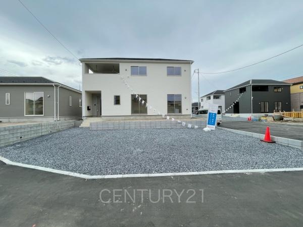 クレイドルガーデン前橋市青柳町第２８　４号棟の前面道路含む現地写真|陽当たり良好です