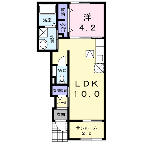 コッティ大泉の間取り