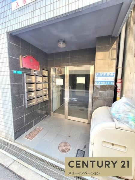 ソレイユ朝潮のエントランス