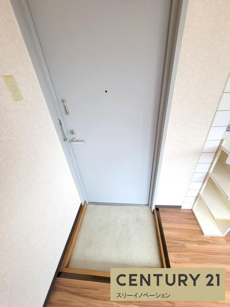 ソレイユ朝潮の玄関