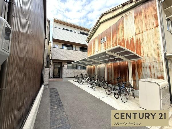 ALEGRIA南市岡の駐車場|駐輪場