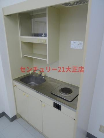 グランデSHのキッチン|★コンパクトキッチン付き★