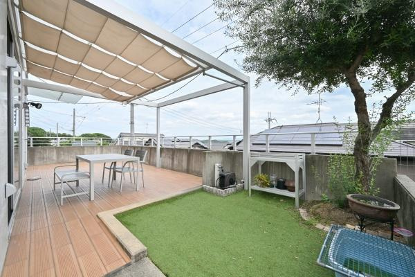 香芝市旭ケ丘３丁目　一戸建の庭