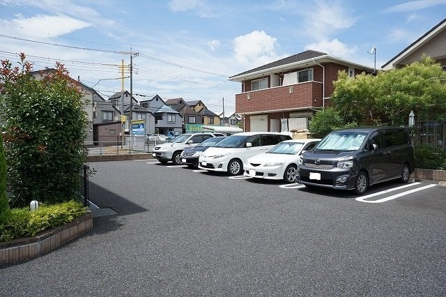 ソレイユ東久留米の駐車場
