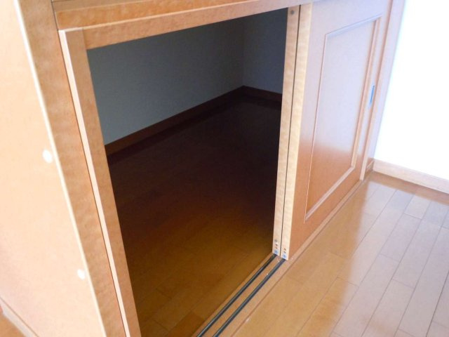 レオパレスイーストの内装|ベッド下収納
