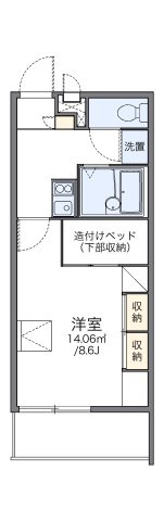 レオパレスＰｏｅｍの間取り