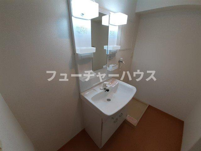 エストレーノ見川１００の洗面所