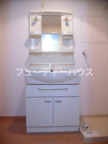 エストレーノ見川１００の洗面所