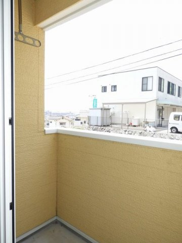 ローレル八木のバルコニー