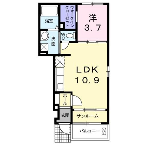 グラースの間取り