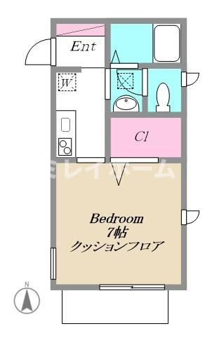 プラージュの間取り