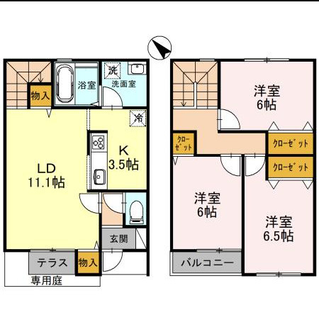 アゼリアの間取り