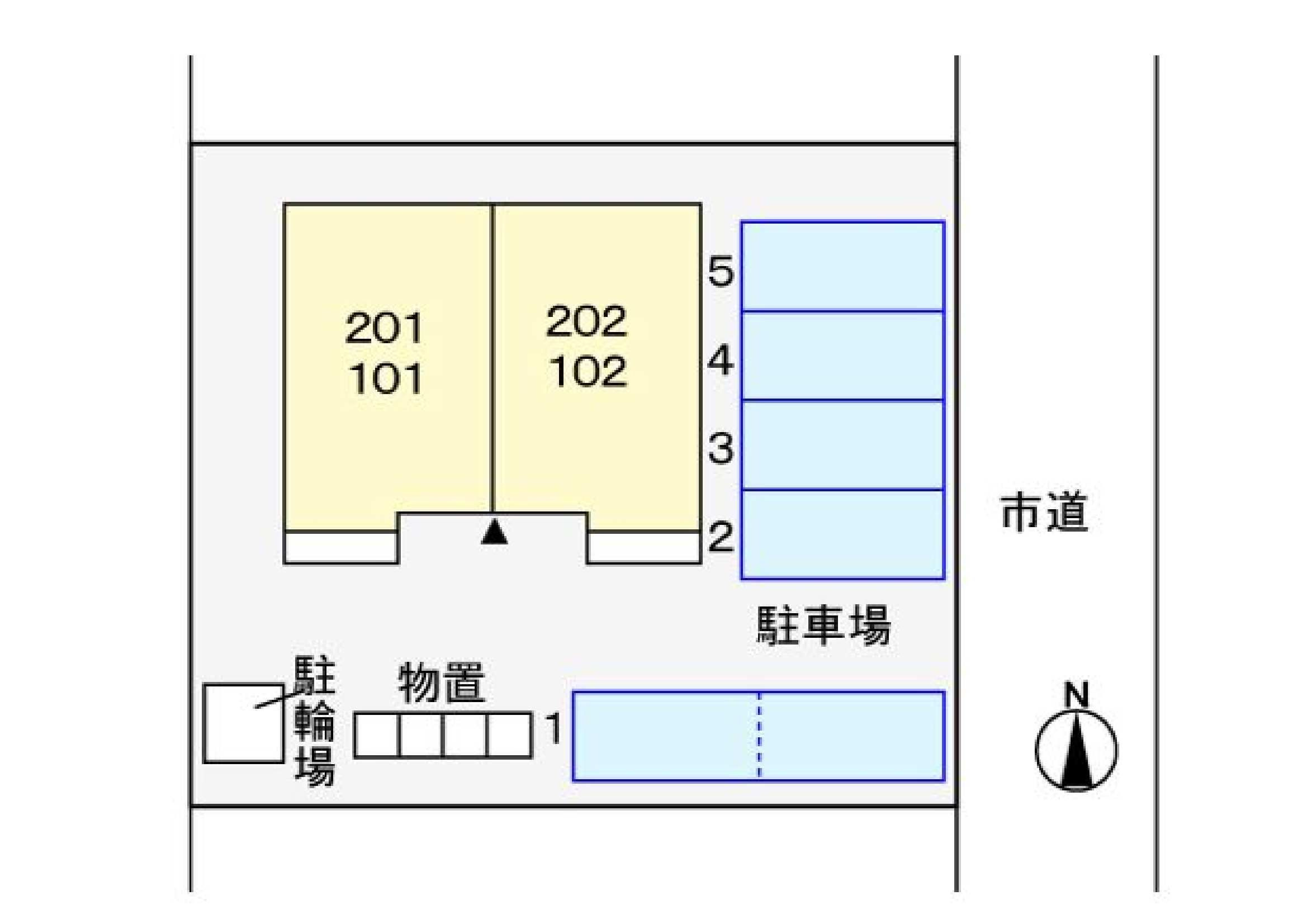 ノ－スタルヒアの区画図
