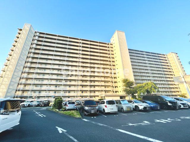 ボナハイツ中川1号棟の外観|新耐震基準マンション。ペットの飼育可能マンションです。総戸数：499戸のビッグコミュニティ。