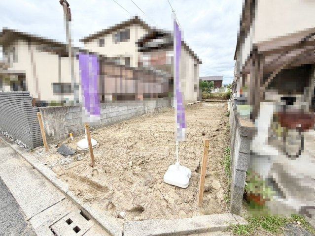 堺市東区高松の売地の外観|自由設計対応ですので、お好きな間取りで個性あふれる住まいにしてくださいね！