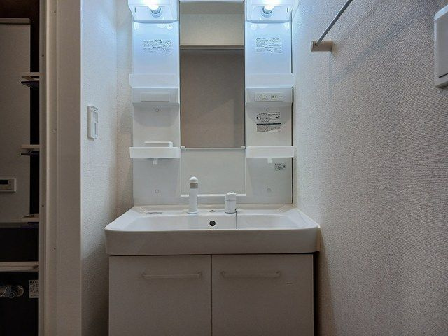 サンクスの洗面所