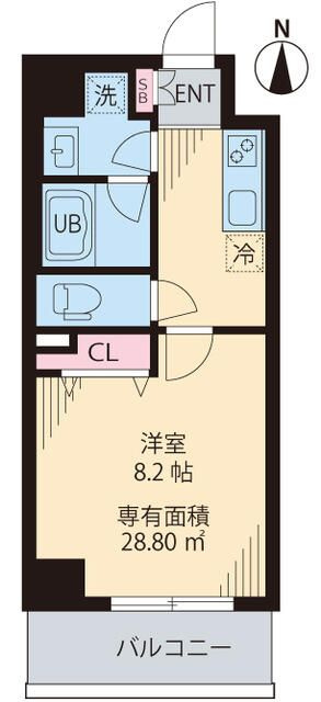 レコルトヴィル高円寺の間取り