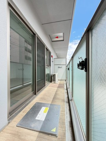 イマジン茨木のバルコニー