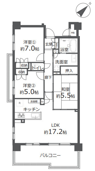 サンクレイドル茅ヶ崎の外観