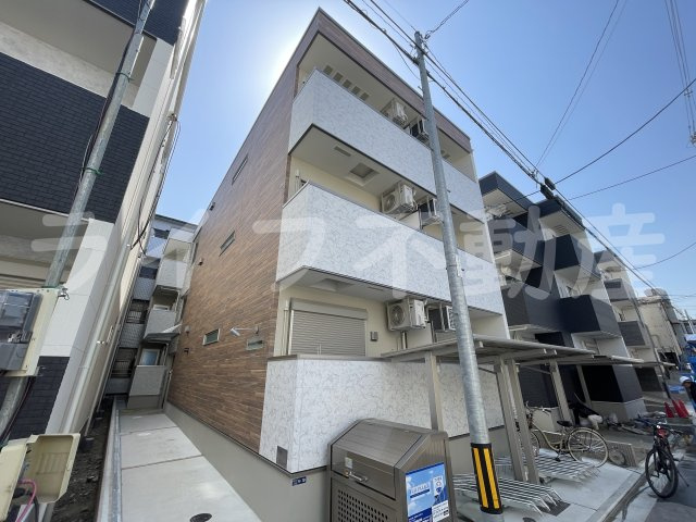 フジパレス八戸ノ里Ⅲ番館の外観|きれいな外観です