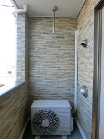 エレガントヴィエⅢのバルコニー