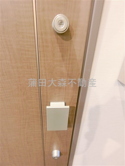 フレンシア蒲田の玄関