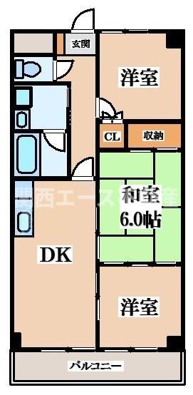 【間取り】 | 福徳ハイツ
