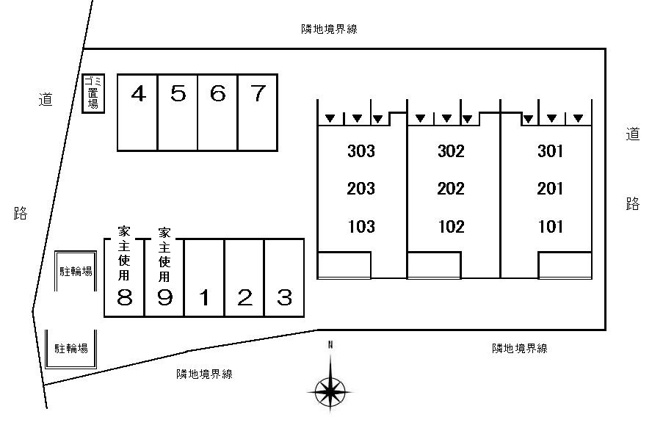 【区画図】 | KT・PLACE
